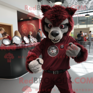 Mascot karakter van een...