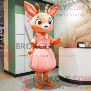 Mascottefiguur van een...