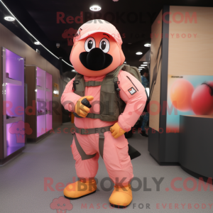 Mascottekarakter van een...