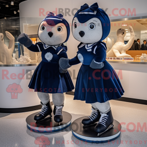 Mascot karakter van een...