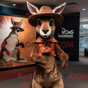 Mascot character of a Rust...