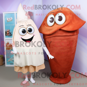 Mascottefiguur van een Rust...
