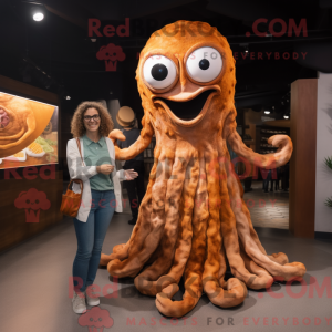 Mascot karakter van een...