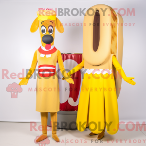Postava maskota zlatého...