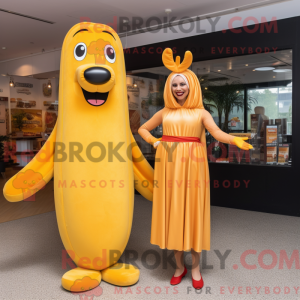 Mascot character of a Gold...