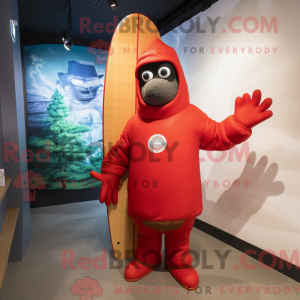 Mascottekarakter van een...