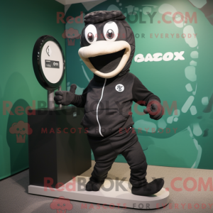 Mascot character of a Black...