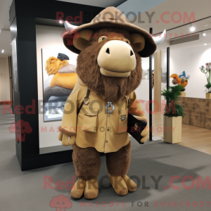 Personnage mascotte d un...