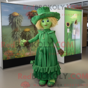 Mascottefiguur van een...