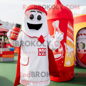 Mascottekarakter van een...