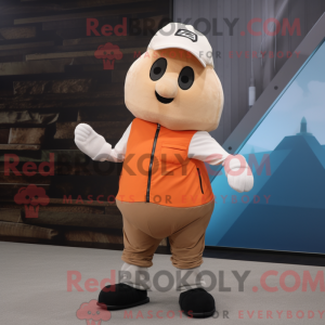 Maskot karaktär av en...
