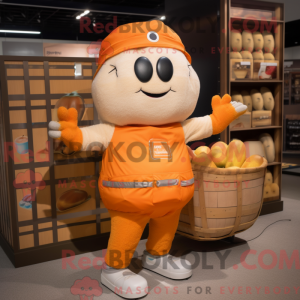 Mascottekarakter van een...