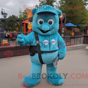 Personnage mascotte d un...