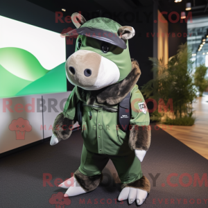 Mascottekarakter van een...