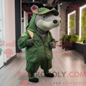 Mascottekarakter van een...