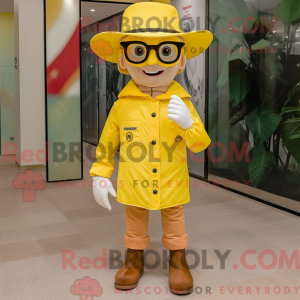 Mascottekarakter van een...