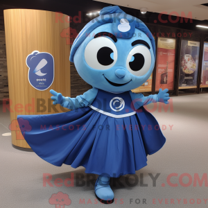 Mascot karakter van een...