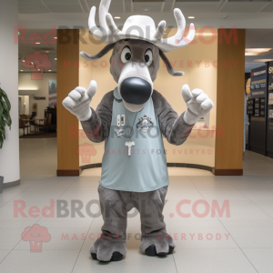 Silver Moose mascotte...