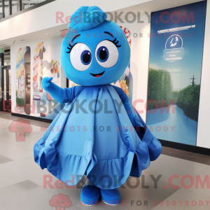 Postava maskota Blue...