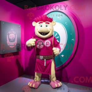 Personnage mascotte d un...