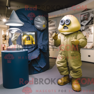 Mascottekarakter van een...