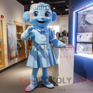 Mascot character of a Sky...