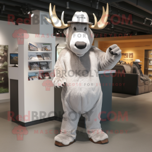 Silver Moose mascotte...