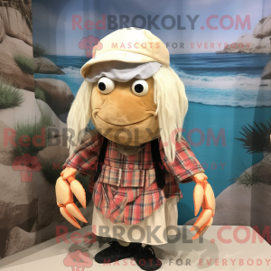 Mascottefiguur van een...