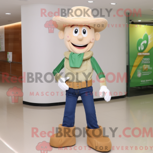 Maskot-karakter av en...