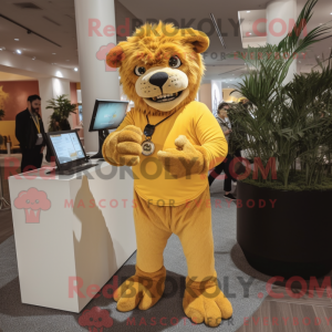 Personnage mascotte d un...