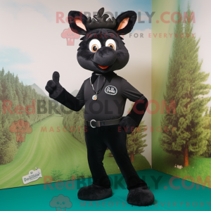 Mascot karakter van een...
