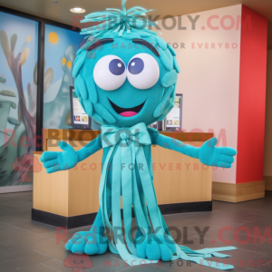 Mascot character of a...