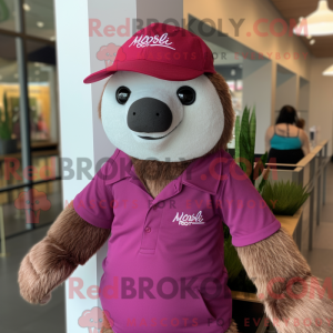 Mascottefiguur van een...