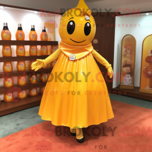 Maskot karakter af en...