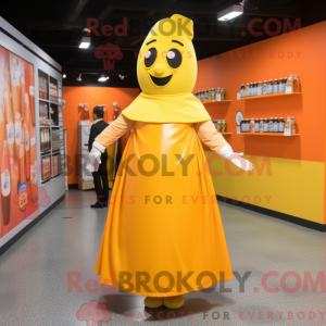 Mascot karakter van een...