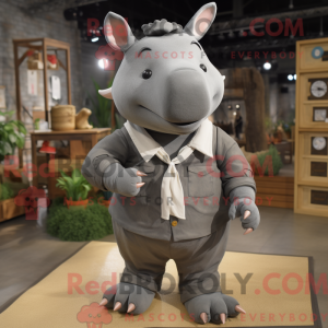 Mascot karakter van een...
