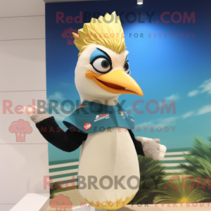 Mascot character of a Cream...