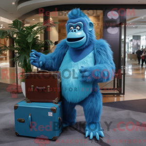 Mascot karakter van een...