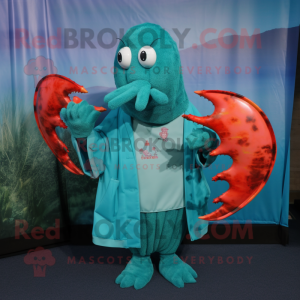 Teal Lobster...