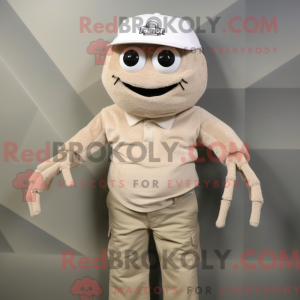 Mascottefiguur van een...
