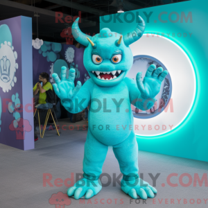 Mascot karakter van een...