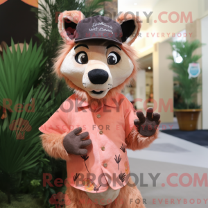 Mascot character of a Peach...
