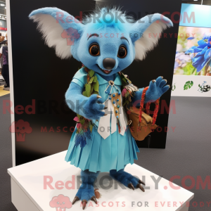 Mascot karakter van een...