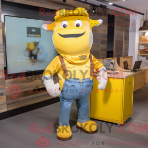 Mascottekarakter van een...