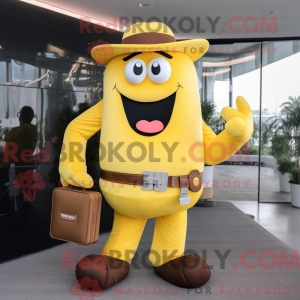 Mascot character of a...