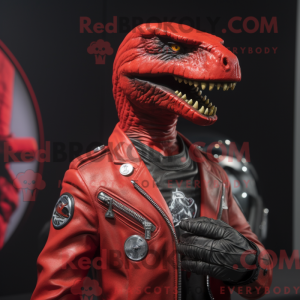 Mascot character of a Red...