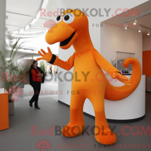 Mascot character of a...