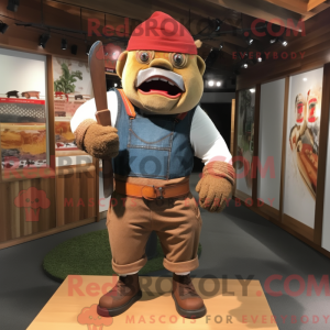 Personaje mascota de un...