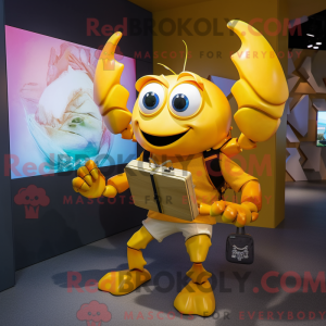 Mascot character of a Gold...