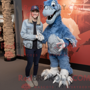 Mascottefiguur van een...